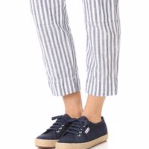 superga navy espadrilles